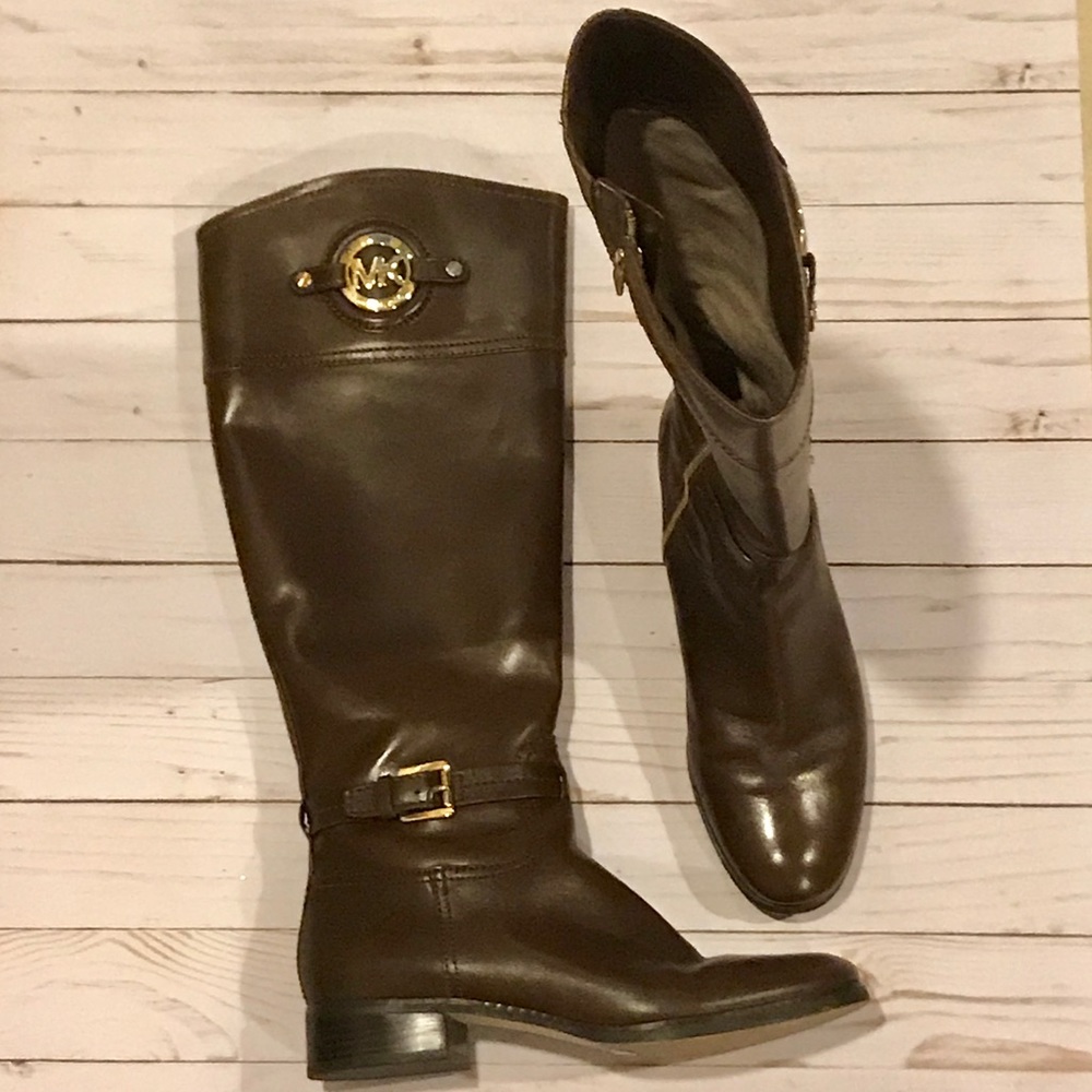 Michael Kors 7 1/2 Brown Ridding Boots